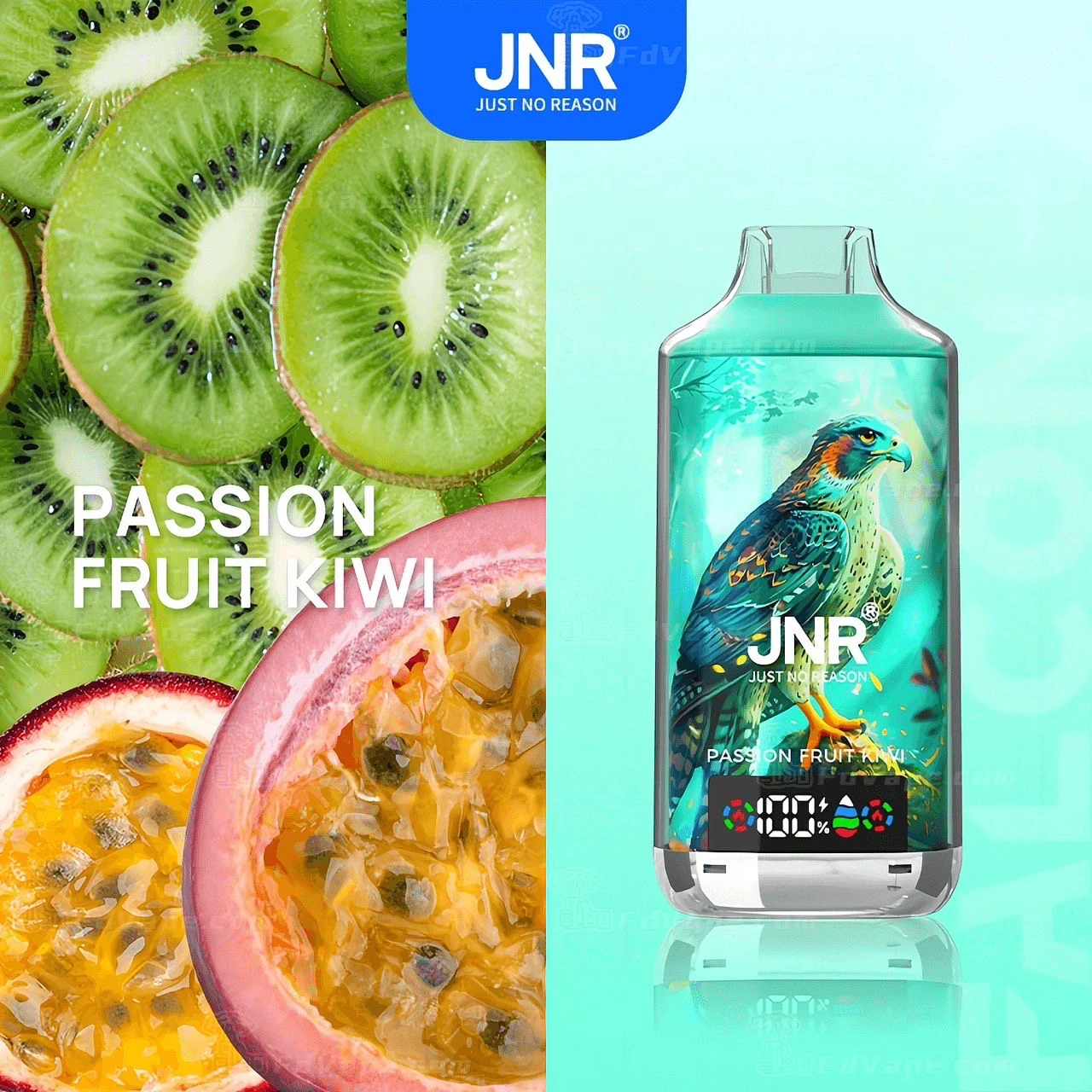 Puff JNR Falcon-X 16K – Mix Exotique Fruit de la Passion & Kiwi